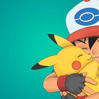 Pokémon with Ash wallpaper