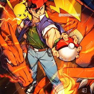Ash Pikachu mobile wallpaper