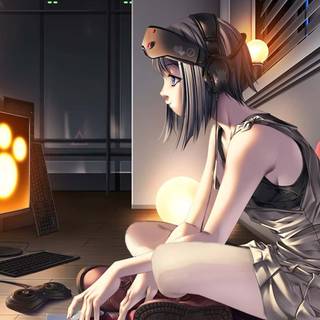 Desktop games girl wallpaper