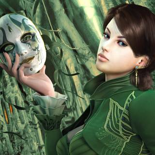 Desktop games girl wallpaper