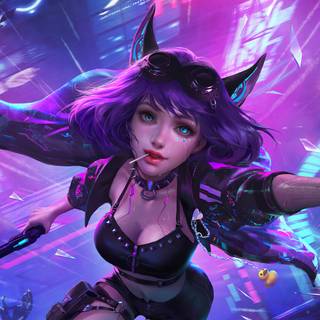 Desktop games girl wallpaper