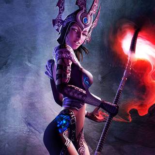 Desktop games girl wallpaper