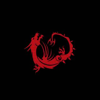 Red and black computer HD 4k wallpaper