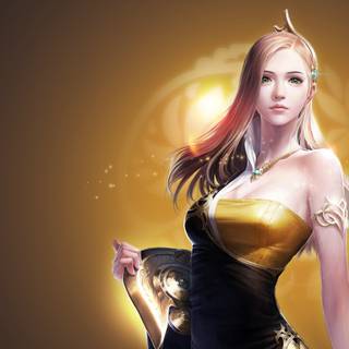 Desktop games girl wallpaper