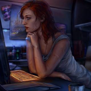 Desktop games girl wallpaper
