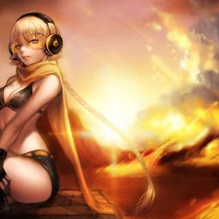 Desktop games girl wallpaper