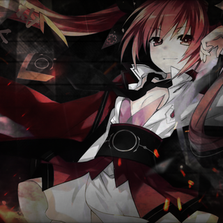 1920x640 anime red wallpaper