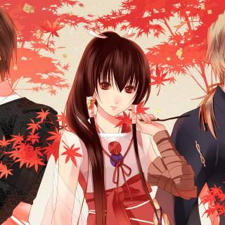 1920x640 anime red wallpaper