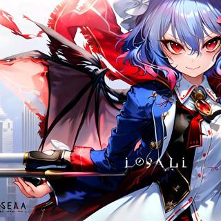 1920x640 anime red wallpaper