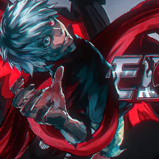 1920x640 anime red wallpaper