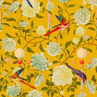 Chinese pattern wallpaper