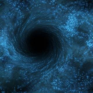 Space black hole wallpaper