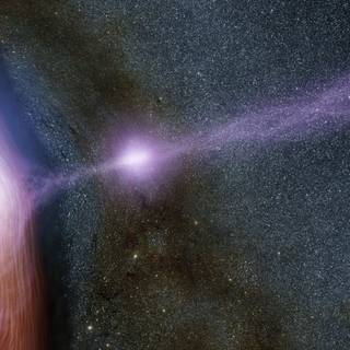 Space black hole wallpaper