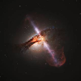 Space black hole wallpaper