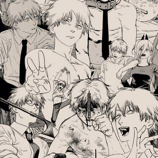 Denji manga wallpaper
