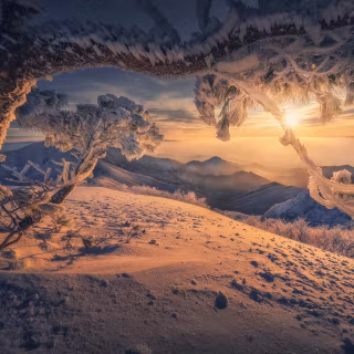 Winter Korean wallpaper