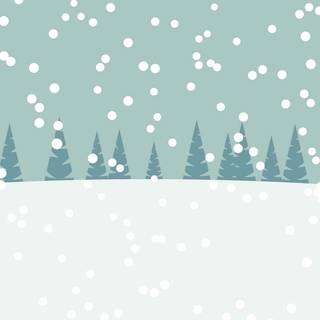Aesthetic simple winter wallpaper