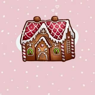 Winter Christmas preppy wallpaper