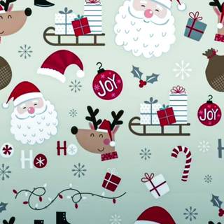 Winter Christmas preppy wallpaper