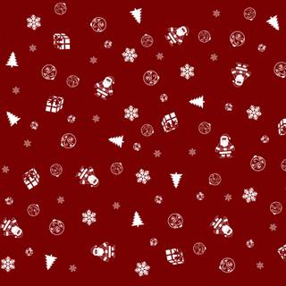 Christmas symbols wallpaper