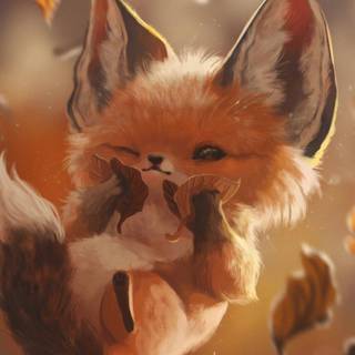 Beautiful fox wallpaper