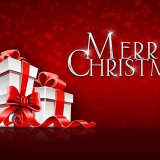 Christmas symbols wallpaper