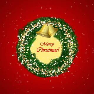 Christmas symbols wallpaper