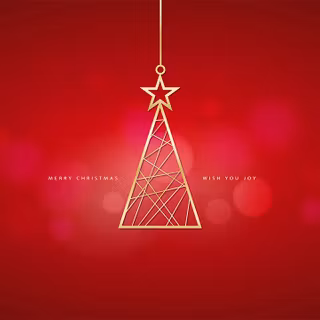 Christmas symbols wallpaper