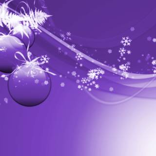 Violet Christmas wallpaper