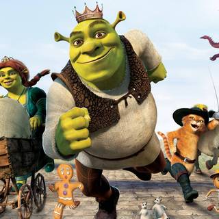Shrek movie wallpaper