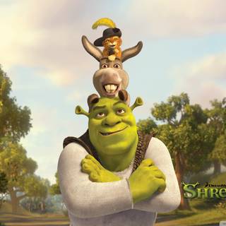 Shrek movie wallpaper