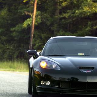 Chevrolet Corvette C6 iPhone wallpaper