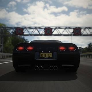 Chevrolet Corvette C6 iPhone wallpaper