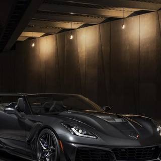 Chevrolet Corvette C6 iPhone wallpaper