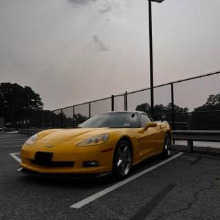Chevrolet Corvette C6 iPhone wallpaper