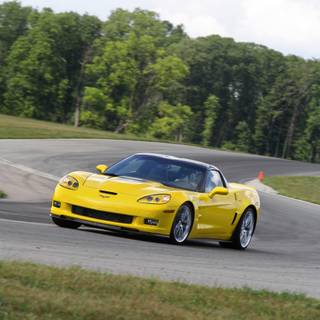 Chevrolet Corvette C6 iPhone wallpaper
