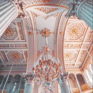 Baroque architecture wallpaper