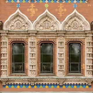 Baroque architecture wallpaper