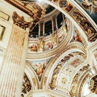 Baroque architecture wallpaper