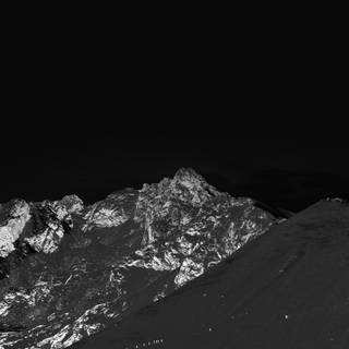 Winter mountains 4k wallpaper
