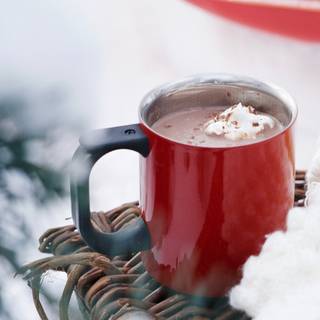 Chocolate winter wallpaper