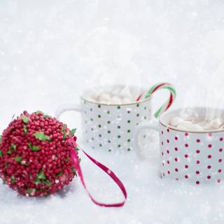 Chocolate winter wallpaper