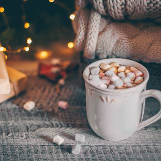Chocolate winter wallpaper