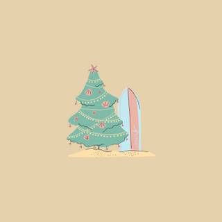 Cute Christmas preppy wallpaper