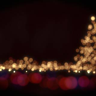 Blurred Christmas wallpaper