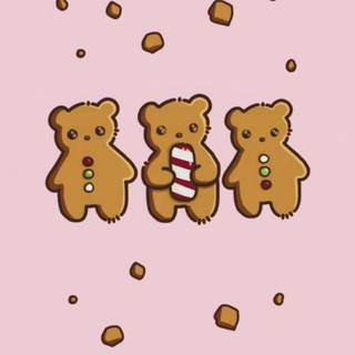 Cute Christmas preppy wallpaper