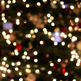 Blurred Christmas wallpaper