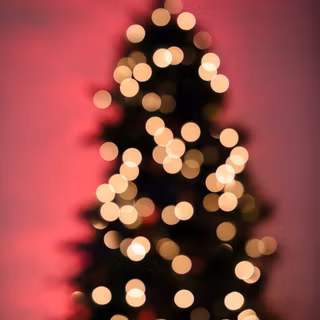 Blurred Christmas wallpaper