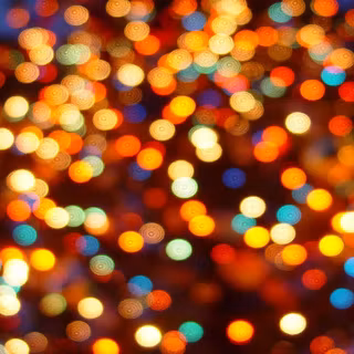 Blurred Christmas wallpaper