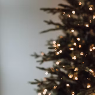 Blurred Christmas wallpaper